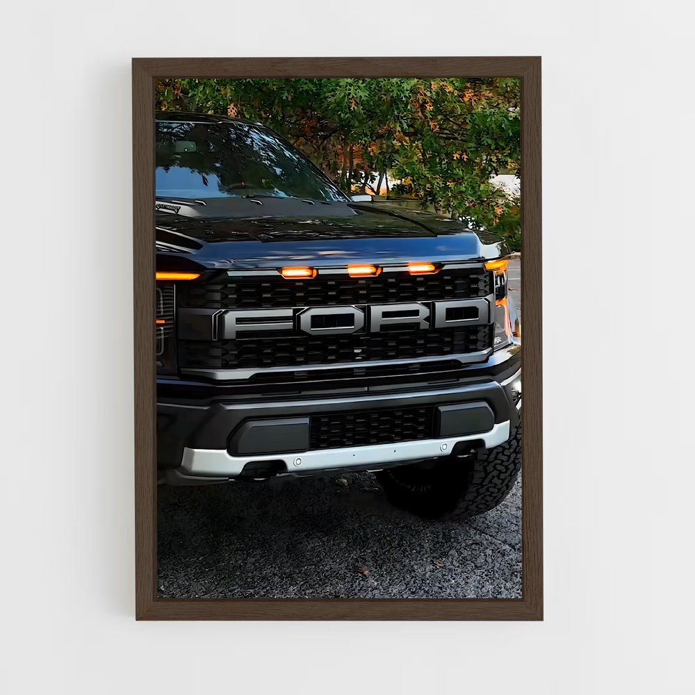Poster raptor roues – affiche Ford (vue 5)